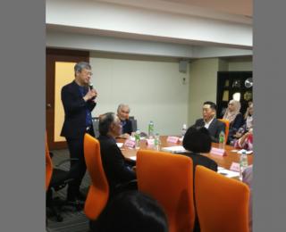 The Hai-O Enterprise Berhad Managing Director Mr. Tan Keng Kang addressing the artists gracing the launching.